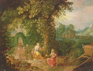 Vertumne et Pomone